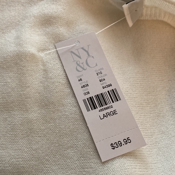 NWT New York & Company Dolman Sweater - Picture 2 of 2